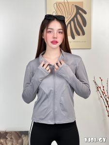 ใหม่สินค้าพร้อมส่ง เสื้อแขนยาว กันแดด เข้าทรง มีซิปรูด ระบายอากาศได้ดี สวยเทห์ ดูดี มีสไตล์ YJ01