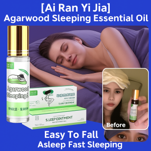 Herbal Sleep Balm Agarwood Sleeping Essential Oil Deep Relaxation Improve Sleep Quality
