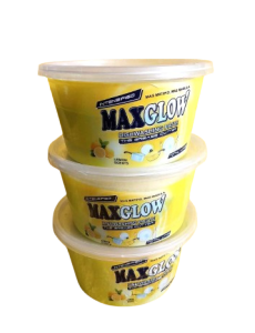 MAXGLOW - Intensified Dishwashing Paste the Grease Cutter (Lemon Scents) 400 Grams [Wholesale Price]  - (3 Pieces)