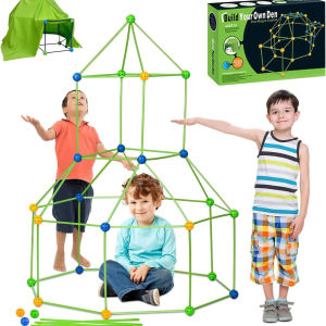 3D Geometry Jigsaw Puzzle Toys/DIY Spatial Thinking Assembly Toys/Building Block Game Houses/Interlocking Construction Sets