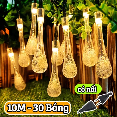 Dây đèn Led nháy bi bọt 10M-40M trang trí tết trang trí đào quất đèn nháy trang trí noel giáng sinh đèn nháy trang trí trong nhà ngày tết siêu đẹp cao cấp giá rẻ