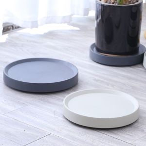 USECOAT พลาสติกทำจากพลาสติก ถาดใส่กระถางดอกไม้ หนาขึ้น พร้อมล้อลาก ที่วางกระถางดอกไม้ มัลติฟังก์ชั่นการใช้งาน ขยับได้ ชั้นเก็บของชั้น ห้องนั่งเล่นในห้องนั่งเล่น