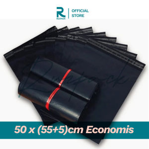 Polymailer 50 x 60 cm Ekonomis Polybag Poly Mailer Kantong Amplop Plastik PE Packing Kemas Peking Paking (Isi 100)