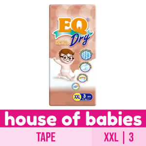 EQ Dry Tape Baby Diapers Mini Pack XXL 3