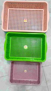 rổ nhựa có 3 cỡ lựa chọn. tiện dụng