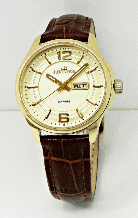 J-BOVIER Ladies Sapphire Watch B15-QS182LYGL-CI Lazada