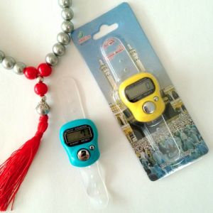 Finger Counter Tasbih Digital Alat Hitung Mini Otomatis Include Baterai - Atdiva