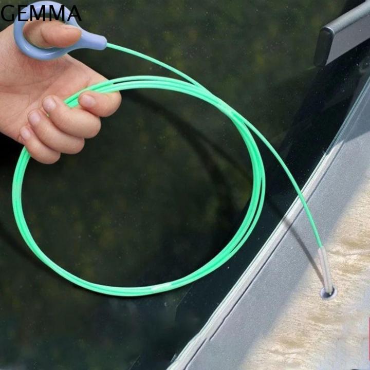 GEMMA 3m/5m/10m Car Drain Dredge Cleaning Scrub Brush Durable Practical Auto Sunroof Long Hoses Car Accessories Flexible Skylight Drain Pipe Brush Car Drain Dredge Sunroof