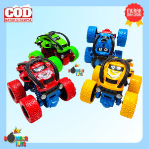 Mainan Anak Mobil Zap Spider Monster Truck Decal Grafitti Koleksi 4WD