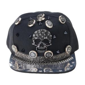 Phong cách Đinh Tán mũ bóng chày với khóa có thể điều chỉnh mũ thú mỏ vịt Punk hat người đàn ông Mũ bóng chày cho bữa tiệc âm nhạc buổi hòa nhạc