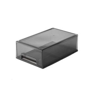 Stackable Fridge Storage Containers Refrigerator Storage Case Clear Refrigerator Drawers for Kitchen and Office Supplies