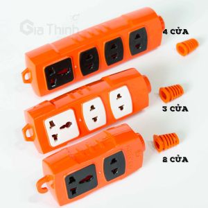 Ổ cắm điện chịu tải lớn 6500W OMINSU lõi sứ chống cháy chịu va đập dùng cho công trường cắm lẩu bếp từ