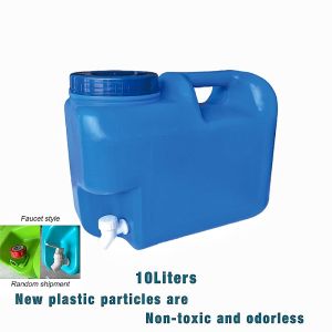 [Aignoe] 20L Slim Water Container With Faucet 5 Gallon Water Dispenser Water Gallons Bucket With Handle