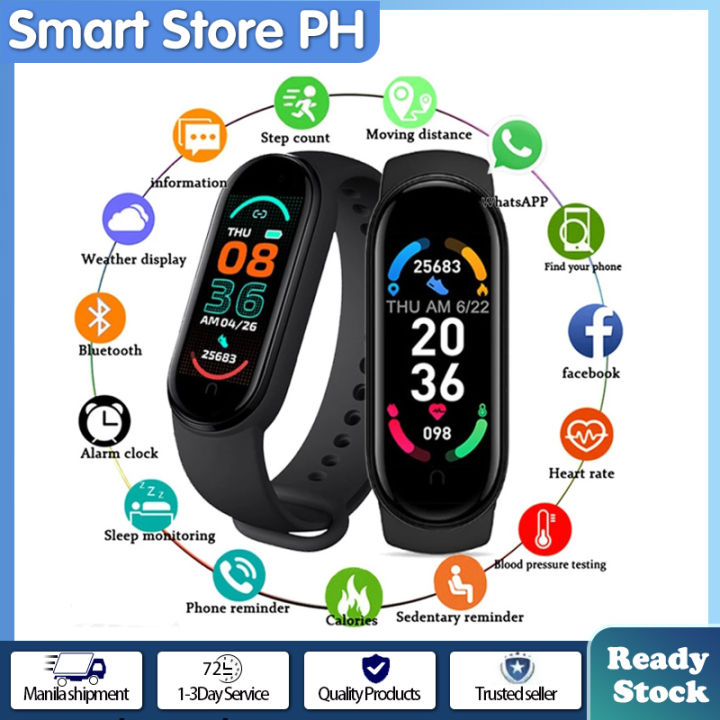 M7 Smart Watch Heart Rate Blood Pressure Fitness Tracker Sport