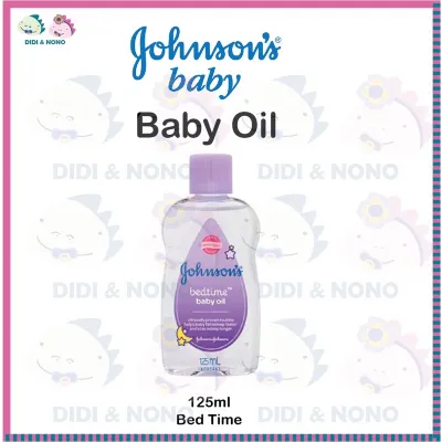 JOHNSONS BABY OIL 125ml 50ml Minyak Rambut Bayi