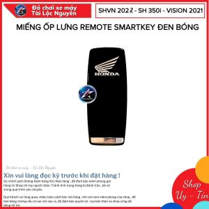 MIẾNG DÁN REMOTE SMARTKEY ĐEN BÓNG CHO SHVN 2022 - SH 350i - VISION 2021