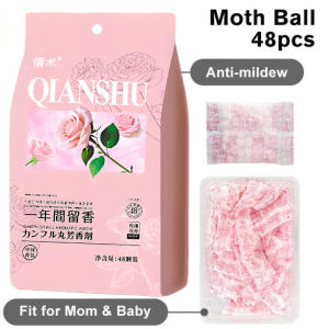 48pcs/pack Moth balls camphor pills Sale hot Camphor ball anti-mildew and moth-proof Alcampor