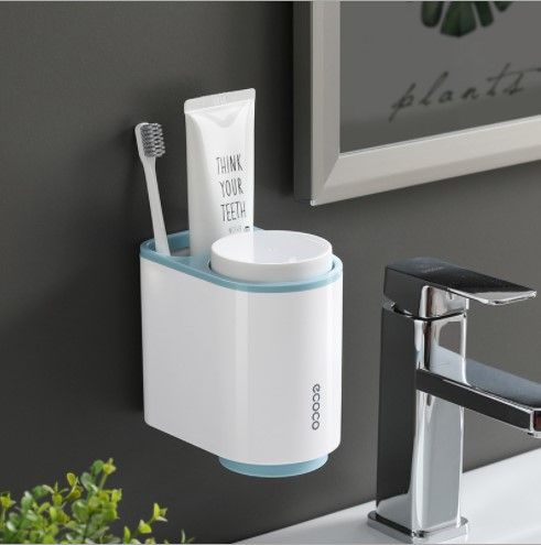 😍Ready Stock😍Ecoco Wall Mounted Tooth Brush Storage Holder Rack ...