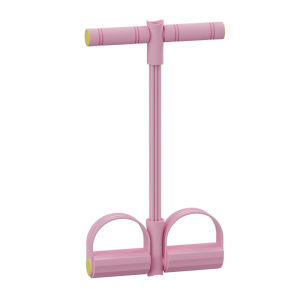 【Ship in 24H】Yoga Pedal Puller Stirrup Puller Fitness Sit-Up Resistance Bands 4/6 Tubes Pull Rope Abdomen Leg Exerciser 脚蹬拉力器