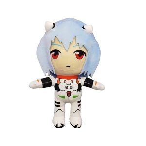 JIA M Kawaii Cho Trẻ Em 25CM Phim hoạt hình Búp Bê Cosplay Ayanami Rei Evangelion EVA Con Búp Bê Sang Trọng Souryu Asuka Đồ Chơi nhồi bông Đồ Chơi sang trọng