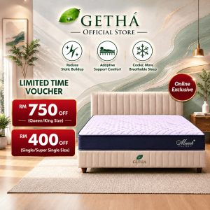 [Online Exclusive] Getha Miracle Latex Mattress / Tilam