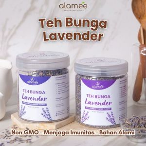 ALAMEE Teh Bunga Lavender Flower Tea Organik Kering Dried 60gr