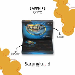 SARUNG MOTIF SAPPHIRE ONYX