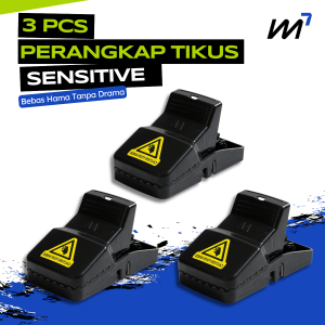 5 Pcs Alat Jepit Perangkap Tikus Mouse Trap Snap Reusable Pest Control