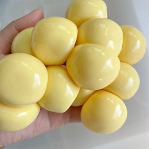 N6MBRH Fillable DIY Empty Ball Skin Soft TPR Colorful DIY Pressure Ball Kit Creative 3.6cm Handmade Ball Skin Craft Making Accessory