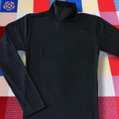 Turtleneck for Men Long Sleeve –Soft Stretch (S-L)
