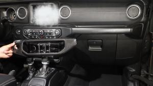 JIDIXIAN Dashboard Decoration for Jeep Wrangler JL & Gladiator JT (2018-2023)