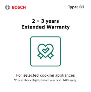 Bosch Built-In Appliances Extended Warranty C2