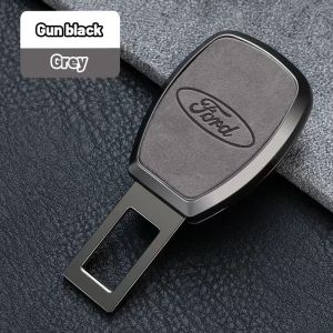 คุณภาพสูง1ชิ้นหัวเข็มขัดเข็มขัดนิรภัยรถยนต์ขจัดเสียงหัวเข็มขัดขยายสัญญาณเตือนเบาะรถยนต์ที่หยุดการตกแต่งภายในที่หยุดรถอุปกรณ์ตกแต่งฟอร์ดเทอริทอรี่ทุ่มเทสำหรับ Eversranger Fiesta เอสเคปเอ็กซ์พลอเรอร์การเดินทางโฟกัสพิทักษ์ Ecosport Mus