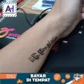 QC-813 TATO TEMPORER Tato Temporary TAHAN Anti Air / Temporary Tattoo Tulisan Thailand Arab / tatoo temporer / tatoo temporer pria / tatoo palsu / tatoo lengan / tatoo tangan / tato temporer / tato temporary - AH. 