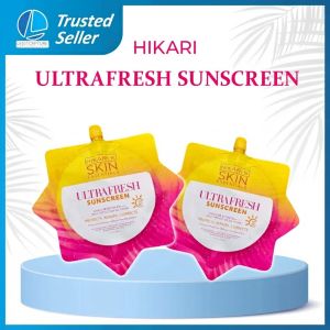 HIKARI Ultrafresh Sunscreen Sunblock Cream Essentials UVA/UVB SPF50 PA ++++ 50mL by Legitcapture