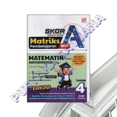 [SAUJANA] Pelangi Skor A Kertas Model Matriks Pembelajaran Tahun 4 2026