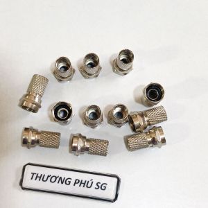 Đầu F5 dùng cho cáp truyền hình  cáp Camera cáp Tivi / Bịt 100 đầu F5