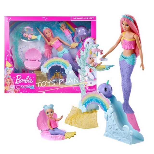 Nursery Playset Dreamtopia Mermaid Nursery Barbie Dreamtopia Water