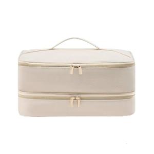 Multipurpose Double Layer Blow Dryer Storage Bag Portable Water Resistant Exterior Anti Scratch Hair Dryer Organizer