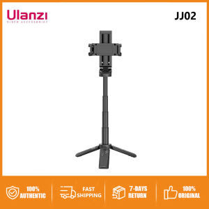 Original Ulanzi JJ02 Extendable Grip Phone Tripod with Remote Selfie Stick Tripod for Phone Vertical Horizontal Shooting Vlog Video
