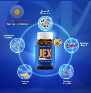 Viên uống Jex hộp 60 viên và 30 viên