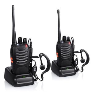 （bisa COD dikirim dari Jakarta）HT Baofeng BF 888S 2 in 1 Single BandUHF Bao feng BF-888S 888 S RadioKomunikasi Walkie Talkie