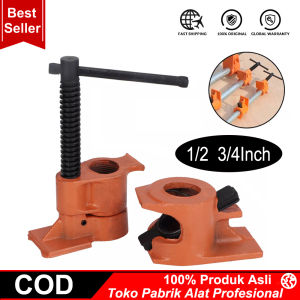 Pipe Clamp Fixture 3/4 klem press Papan Kayu Palet For Woodworking Clamp Project Tidak Termasuk Pipa