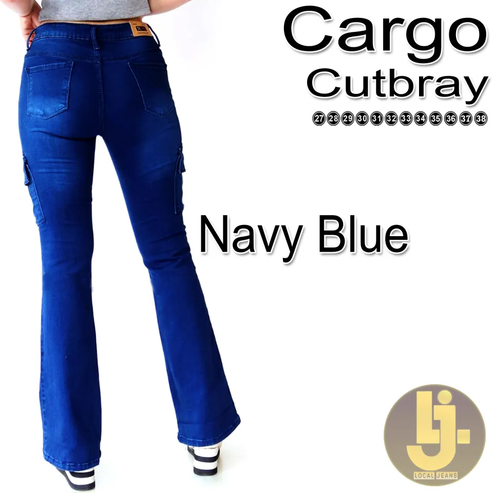 Bell Bottom Cargo Jeans