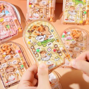 Creative Children Bead Board Bead Game Handheld Game Console Gift