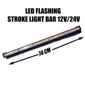 144W COB LED Strobe Light Police Fireman Car Truck Flashing Emergency Warning Lamp Yellow Red Amber 12V 24V 13