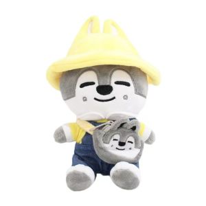 25cm skzoo plush toy Stray Kids Spring Kindergarten Cartoon Plush Cartoon Animal Doll Kawaii Companion Toy Childrens Gift