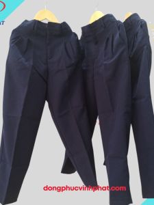 Quần Tây Học Sinh Bé Trai Bé Gái Cấp 1 Cấp 2 Cấp 3 Xanh Đen- Quần Tây Học Sinh Đi học Đủ Size- VĨNH PHÁT