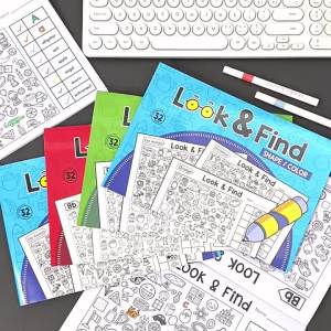 Kids DIY Quiet Book - hands-on activity pages - for quiet play travel activities and creative learning - creative DIY supply - easy to organise and suitable for everyday projects - please check the