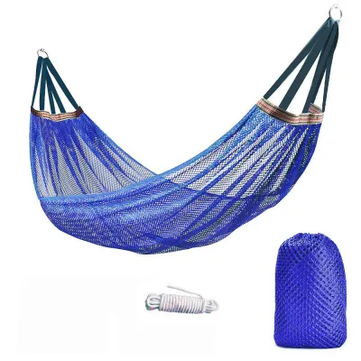 Ice silk Hammock 200KG With Storage Bag Camping Hiking Outdoor Foldable Hammock Travel Hammock